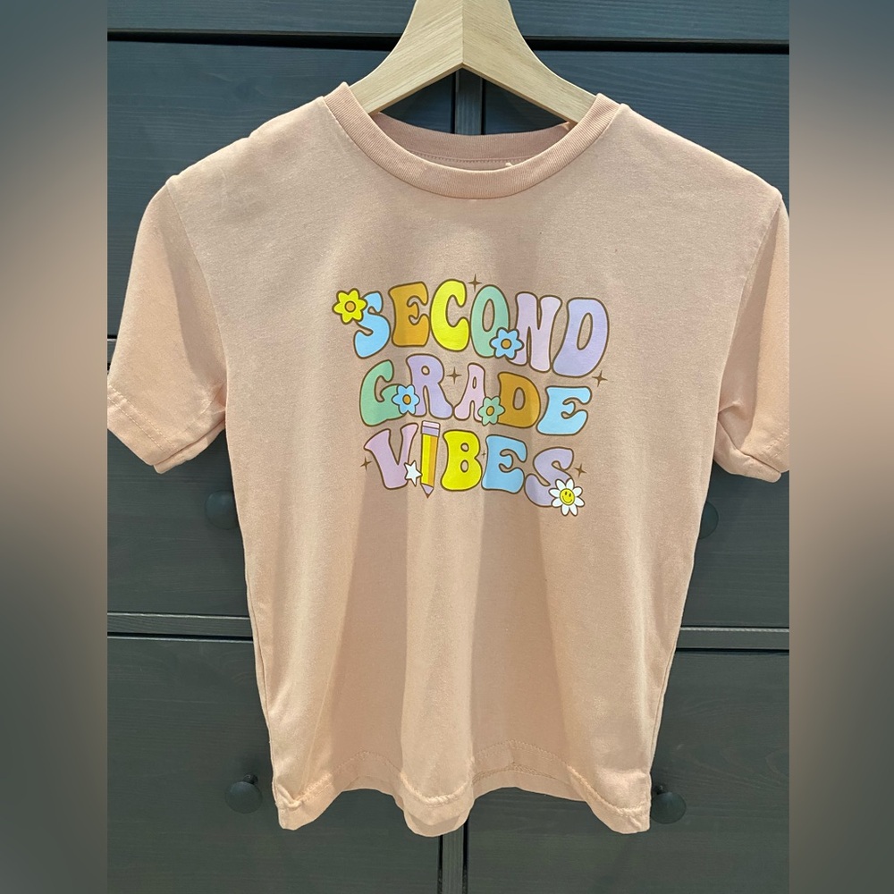 Girls 2nd Grade Vibes Shirt